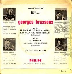 [Pochette de Le temps ne fait rien  l’affaire (Georges BRASSENS) - verso]