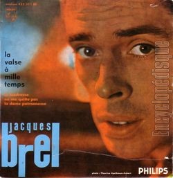 [Pochette de La valse  mille temps - 7me srie (Jacques BREL)]