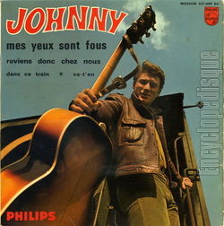 [Pochette de Mes yeux sont fous (Johnny HALLYDAY)]