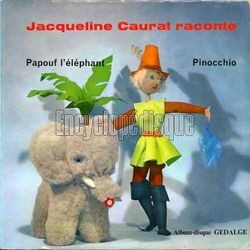 [Pochette de Jacqueline Caurat raconte Papouf l’lphant (JEUNESSE)]