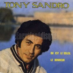 [Pochette de O est le soleil (Tony SANDRO)]