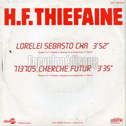 [Pochette de Lorele sebasto cha / 713705.cherche.futur (Hubert-Flix THIFAINE) - verso]