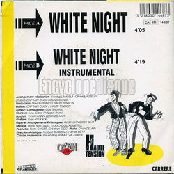 [Pochette de White night (David GIRARD) - verso]