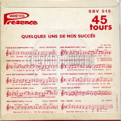 [Pochette de Viens danser, le bal commence (mile DECOTTY et Luc HARVET) - verso]