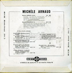 [Pochette de En amour - Vol. 7 (Michle ARNAUD) - verso]