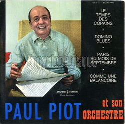 [Pochette de Le temps des copains (Paul PIOT)]