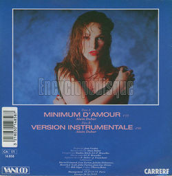 [Pochette de Minimum d’amour (Taunie d’ASSONVILLE) - verso]