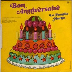 [Pochette de Joyeux anniversaire (La FAMILLE MARTIN) - verso]