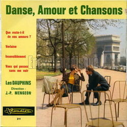 [Pochette de Danse, amour et chansons (Les DAUPHINS (2))]