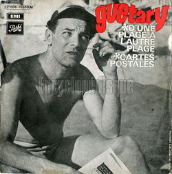 [Pochette de D’une plage  l’autre (Georges GUTARY)]