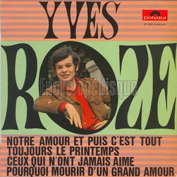 [Pochette de Notre amour et puis c’est tout (Yves ROZE)]