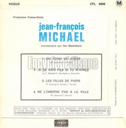 [Pochette de Du fond du cœur (Jean-Franois MICHAL) - verso]