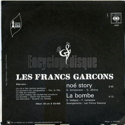 [Pochette de No story (Les FRANCS GARONS) - verso]