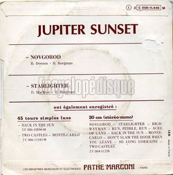 [Pochette de Novgorod (JUPITER SUNSET) - verso]