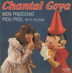 [Pochette de La danse de Piou Piou, petit poussin (Chantal GOYA) - verso]