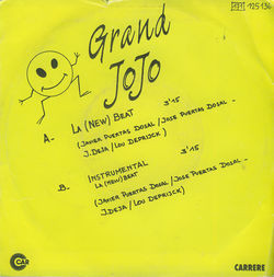 [Pochette de La (New)  Beat (GRAND JOJO) - verso]