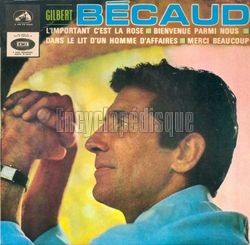 [Pochette de L’important c’est la rose (Gilbert BCAUD)]