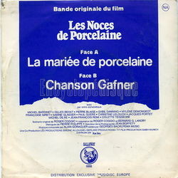 [Pochette de Les noces de porcelaine (B.O.F.  Films ) - verso]