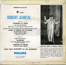 [Pochette de Viendra le jour (Robert JEANTAL) - verso]