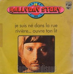 [Pochette de Hallyday story 18 "Je suis n dans la rue" (Johnny HALLYDAY)]