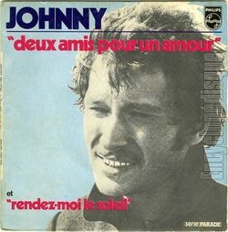 [Pochette de Deux amis pour un amour (Johnny HALLYDAY)]