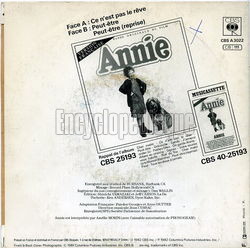 [Pochette de Annie (B.O.F.  Films ) - verso]