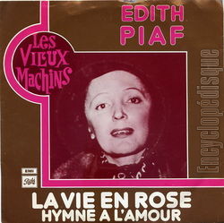 [Pochette de La vie en rose (dith PIAF)]