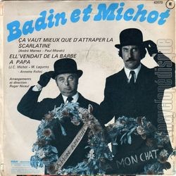 [Pochette de a vaut mieux que d’attraper la scarlatine (BADIN et MICHOT) - verso]