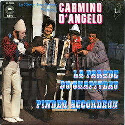 [Pochette de La parade du chapiteau (Carmino d’ANGELO)]