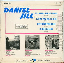 [Pochette de J’ai dans sur ce disque (Daniel JILL) - verso]