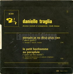 [Pochette de Demain, je ne dirai plus rien (Danielle TRAGLIA) - verso]