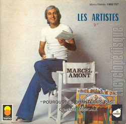 [Pochette de Les artistes (Marcel AMONT)]