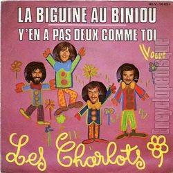 [Pochette de La biguine au biniou (Les CHARLOTS)]