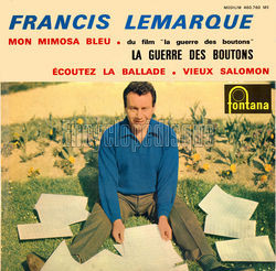 [Pochette de Mon mimosa bleu (Francis LEMARQUE)]