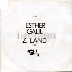 [Pochette de Z. Land (Esther GALIL)]