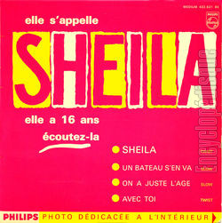 [Pochette de Sheila (SHEILA)]