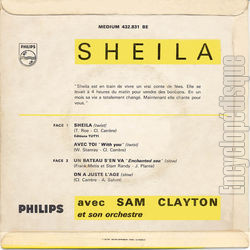 [Pochette de Sheila (SHEILA) - verso]