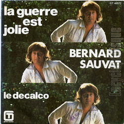 [Pochette de La guerre est jolie (Bernard SAUVAT)]