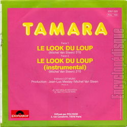 [Pochette de Le look du loup (TAMARA) - verso]