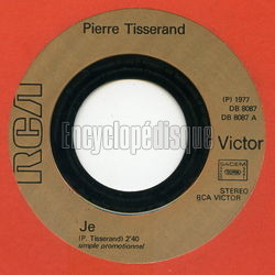 [Pochette de Je (Pierre TISSERAND)]