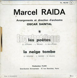 [Pochette de Les potes (Marcel RAIDA) - verso]