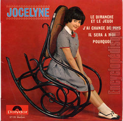 [Pochette de Le dimanche et le jeudi (JOCELYNE)]