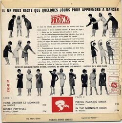 [Pochette de Viens danser le Monkiss (Les INGOES) - verso]