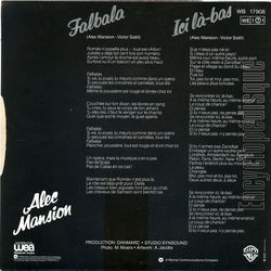 [Pochette de Falbala (Alec MANSION) - verso]