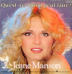 [Pochette de Vis ta vie (Jeane MANSON) - verso]