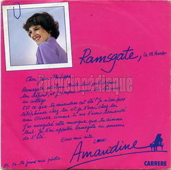 [Pochette de Ramsgate (AMANDINE (3))]