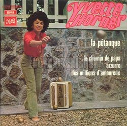 [Pochette de La ptanque (Yvette HORNER)]