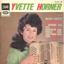 [Pochette de Merci chrie (Yvette HORNER)]