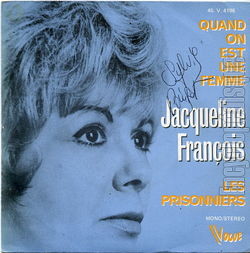 [Pochette de Quand on est une femme (Jacqueline FRANOIS)]