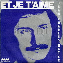 [Pochette de Et je t’aime (Jean-Charles HACK)]